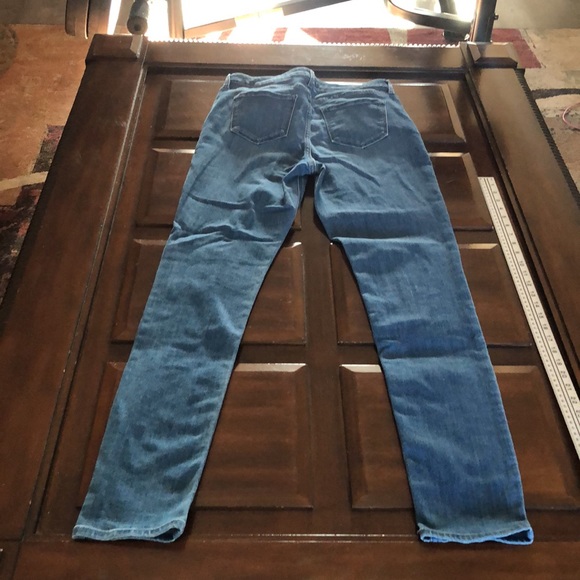 Women’s size 10 tall old navy high-rise super skinny bluejeans - Picture 10 of 11